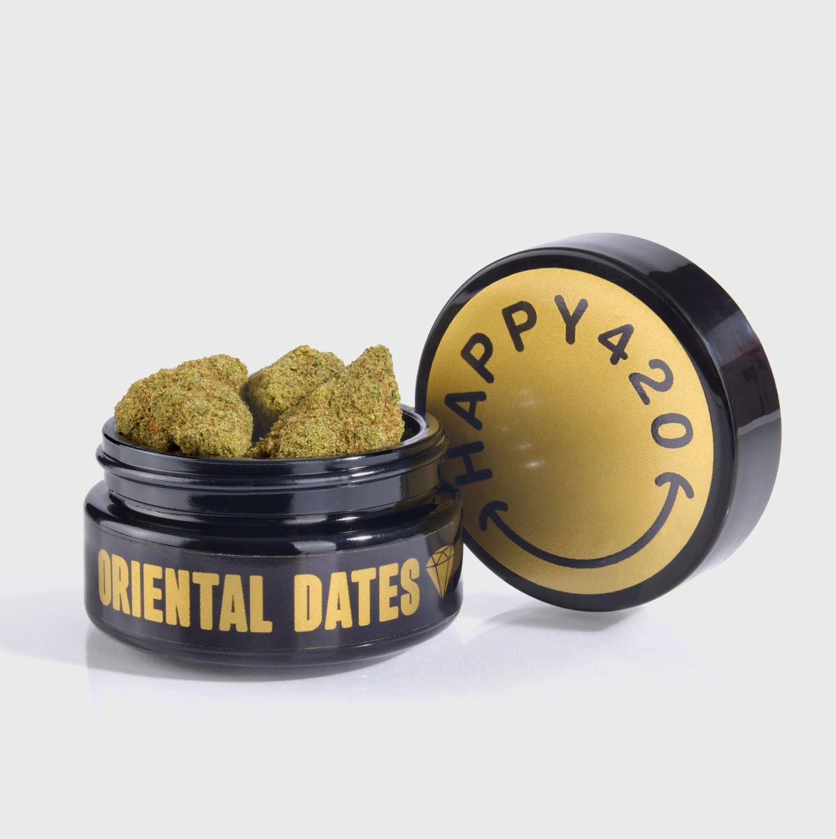 💎 ⁠Oriental Dates 19% CBD Blüten 3g Dose - Hanfify®