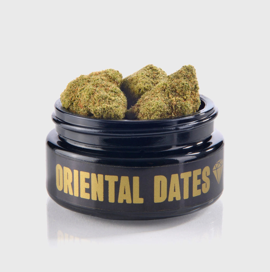 💎 ⁠Oriental Dates 19% CBD Blüten 3g Dose - Hanfify®