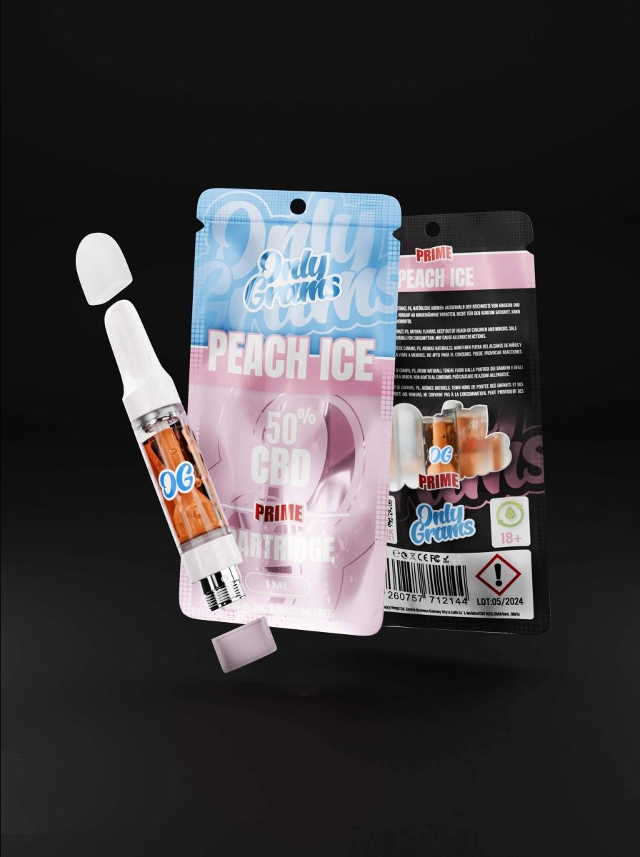Peach Ice CBD Kartusche Vapes - Hanfify