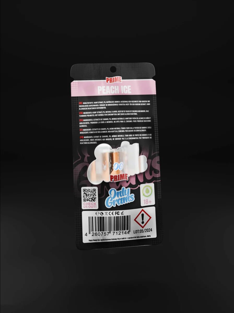 Peach Ice CBD Kartusche - Vapes - Hanfify®