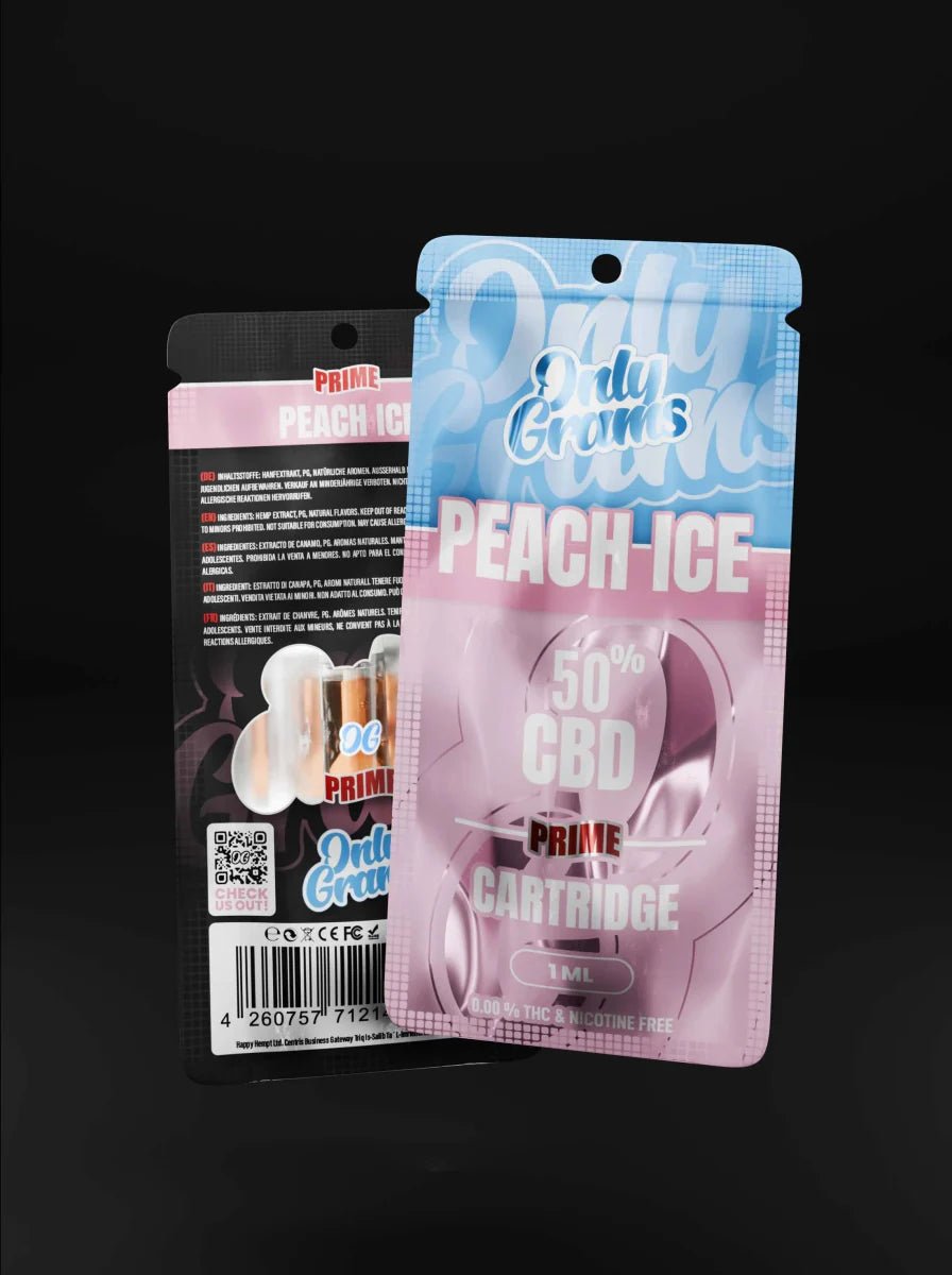 Peach Ice CBD Kartusche - Vapes - Hanfify®