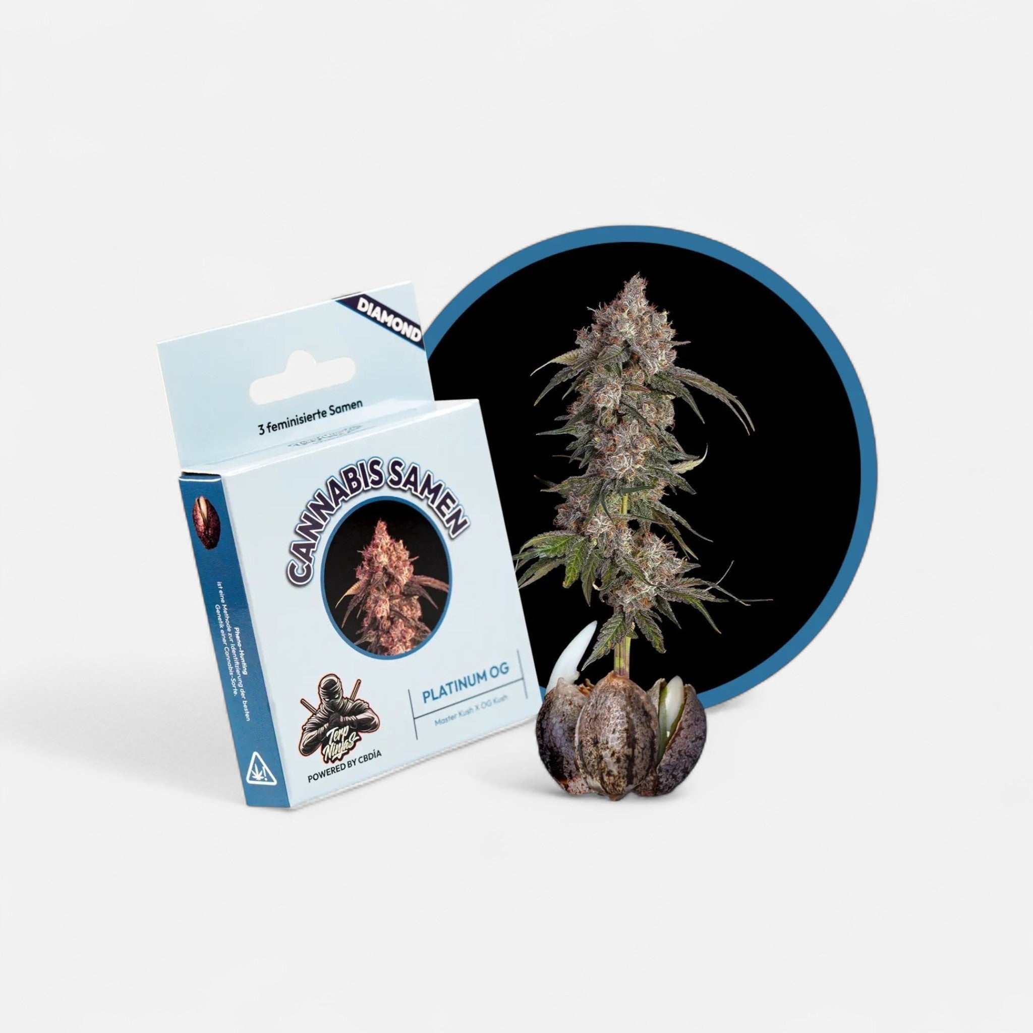 Platinum OG Samen Feminisiert Cannabissamen 3 Stück - Hanfify