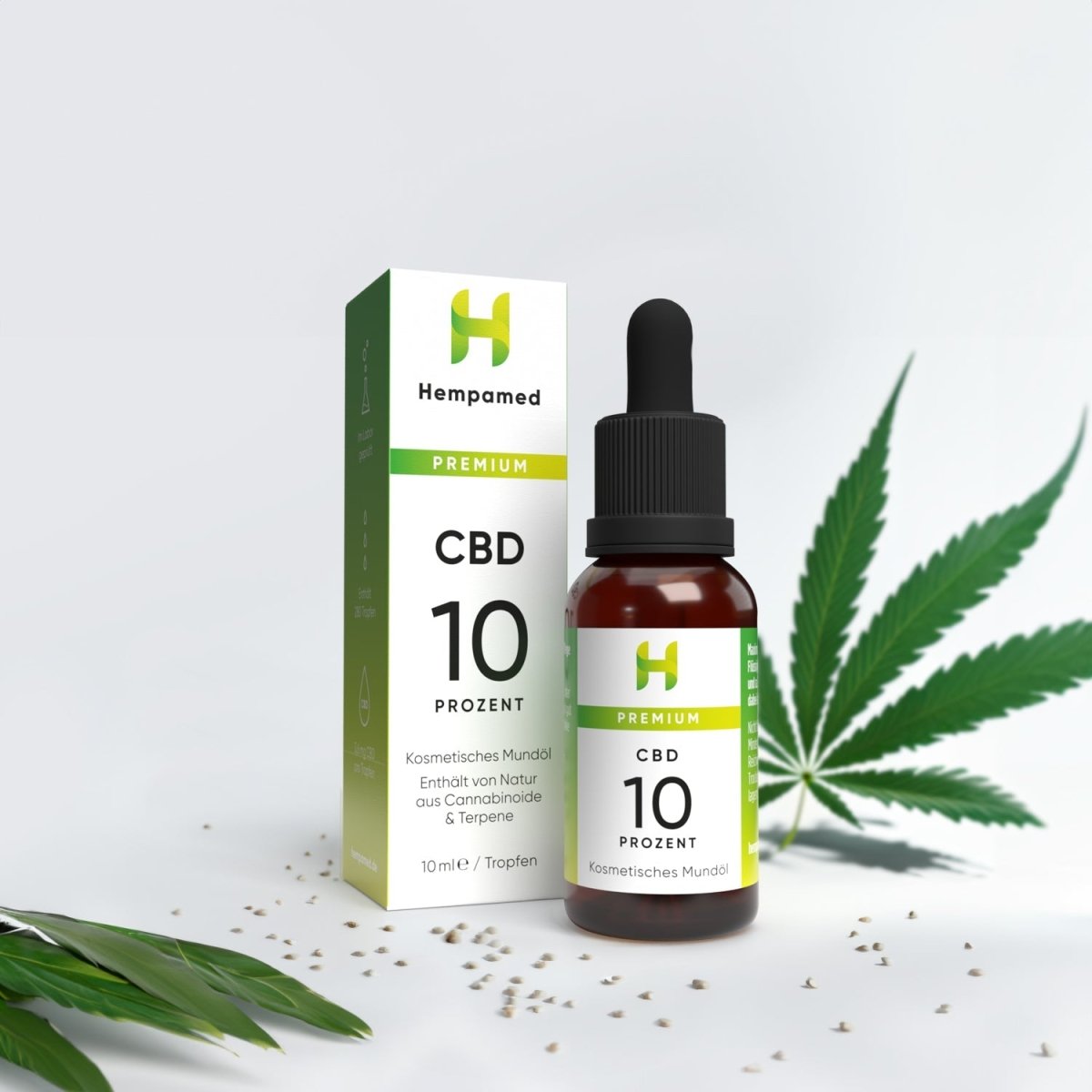 Premium CBD Öl 10 % Öl - Hanfify®