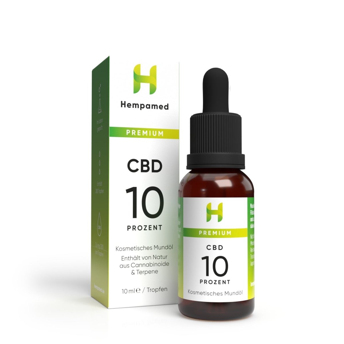 Premium CBD Öl 10 % Öl - Hanfify®