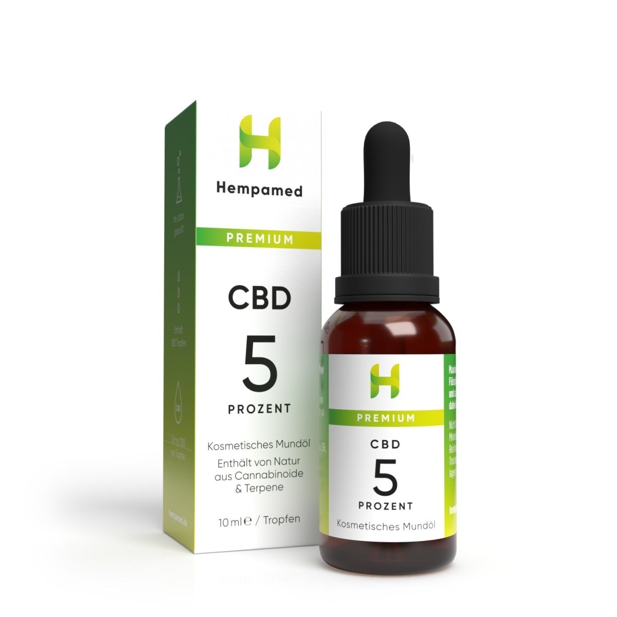 Premium CBD Öl 5 % Öl - Hanfify®