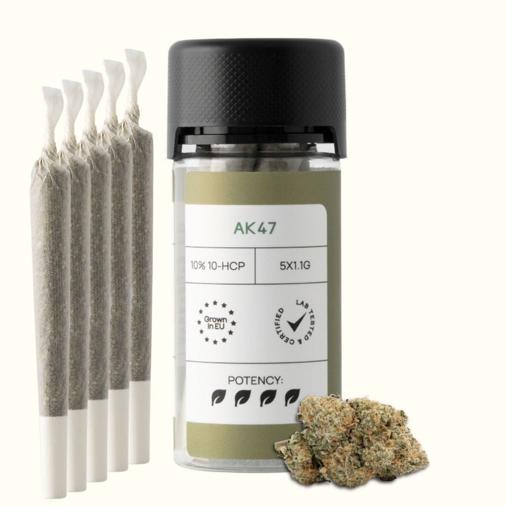 PRO JOINTS (10% 10 - HCP) | BLÜTE: AK - 47 Joints 3 STK. - Hanfify