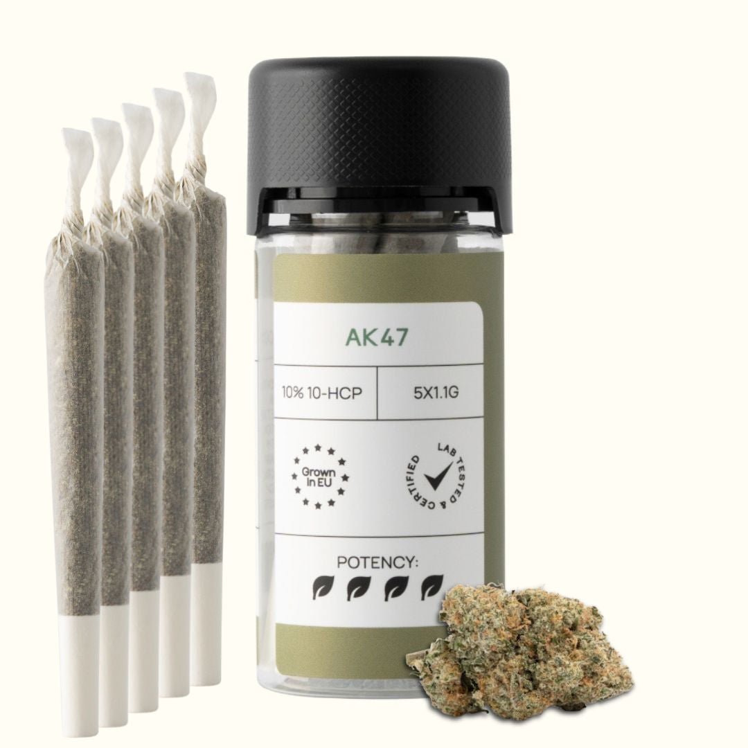 PRO JOINTS (10% 10 - HCP) | BLÜTE: AK - 47 Joints 3 STK. - Hanfify