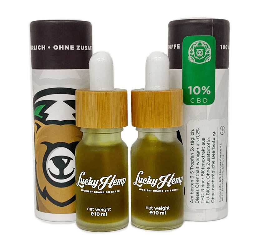 Probier - Set 5% + 10% Vollspektrum CBD - Öle Öl 2x 10ml - Hanfify®