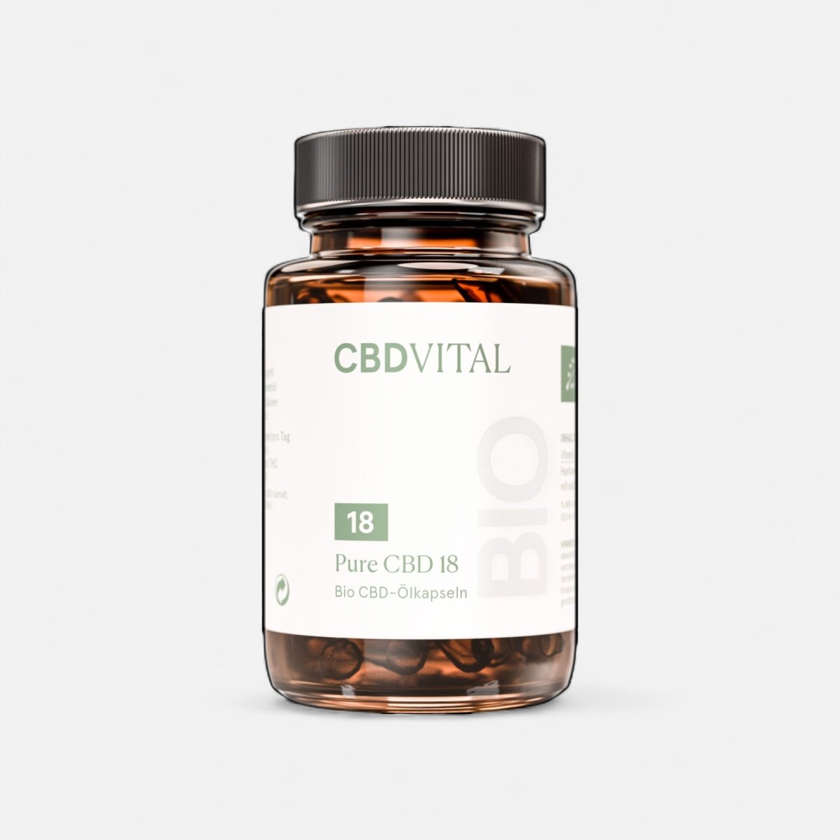 PURE BIO CBD 18 (10%) Kapseln - Edibles - Hanfify®