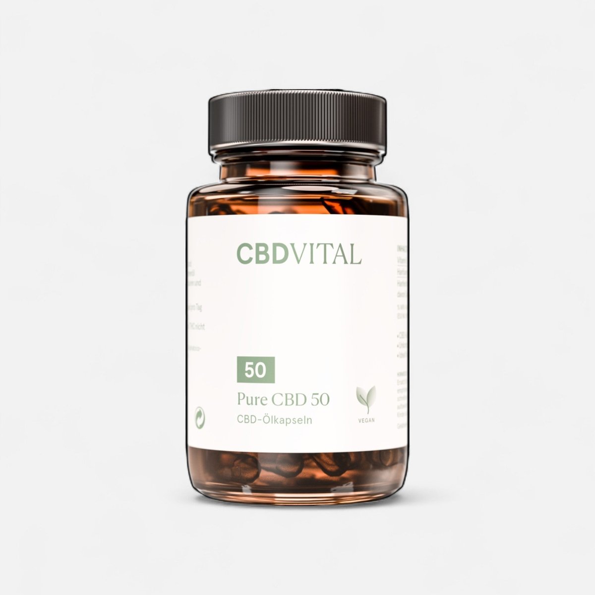 PURE CBD 50 - Kapseln - Edibles - Hanfify®