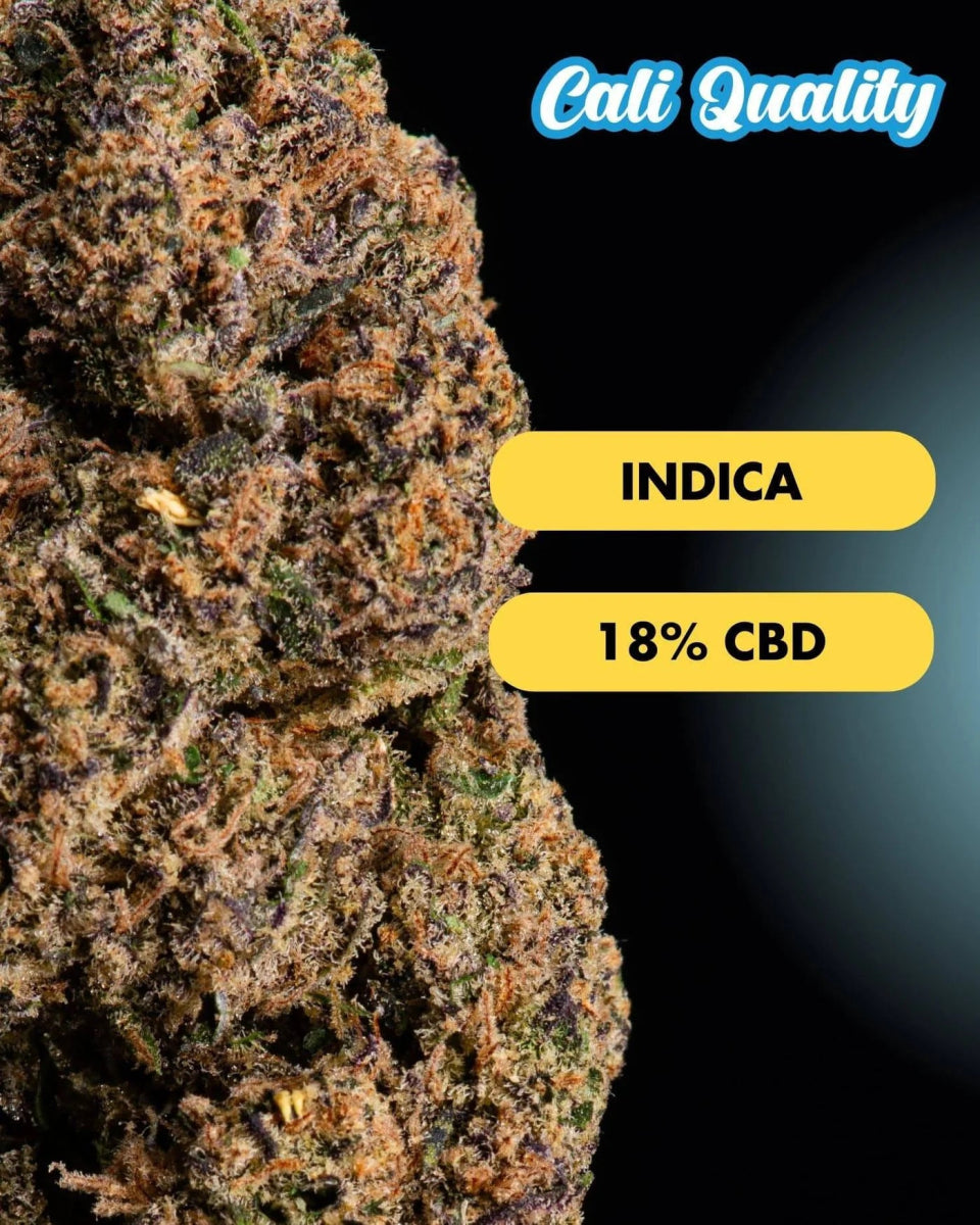 Purple Fuel - CBD Blüte 18% Blüten - Hanfify