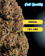 Purple Fuel - CBD Blüte 18% Blüten - Hanfify