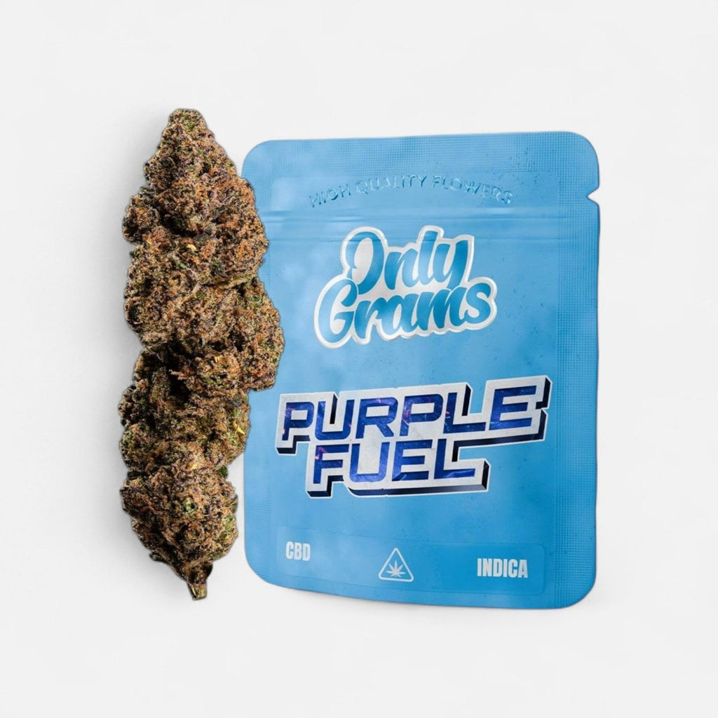 Purple Fuel - CBD Blüte 18% Blüten - Hanfify