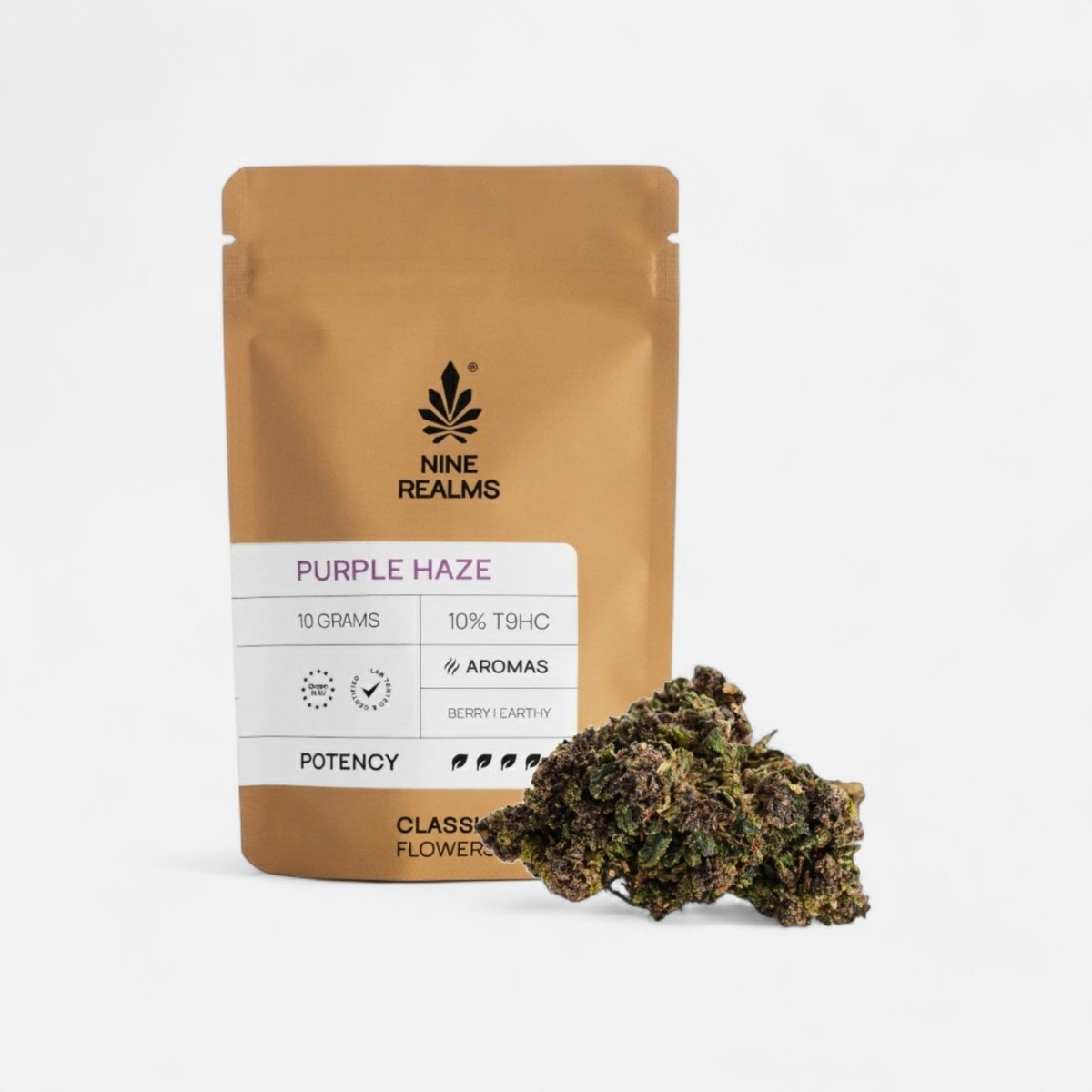 PURPLE HAZE X 10% Blüten 10G - Hanfify