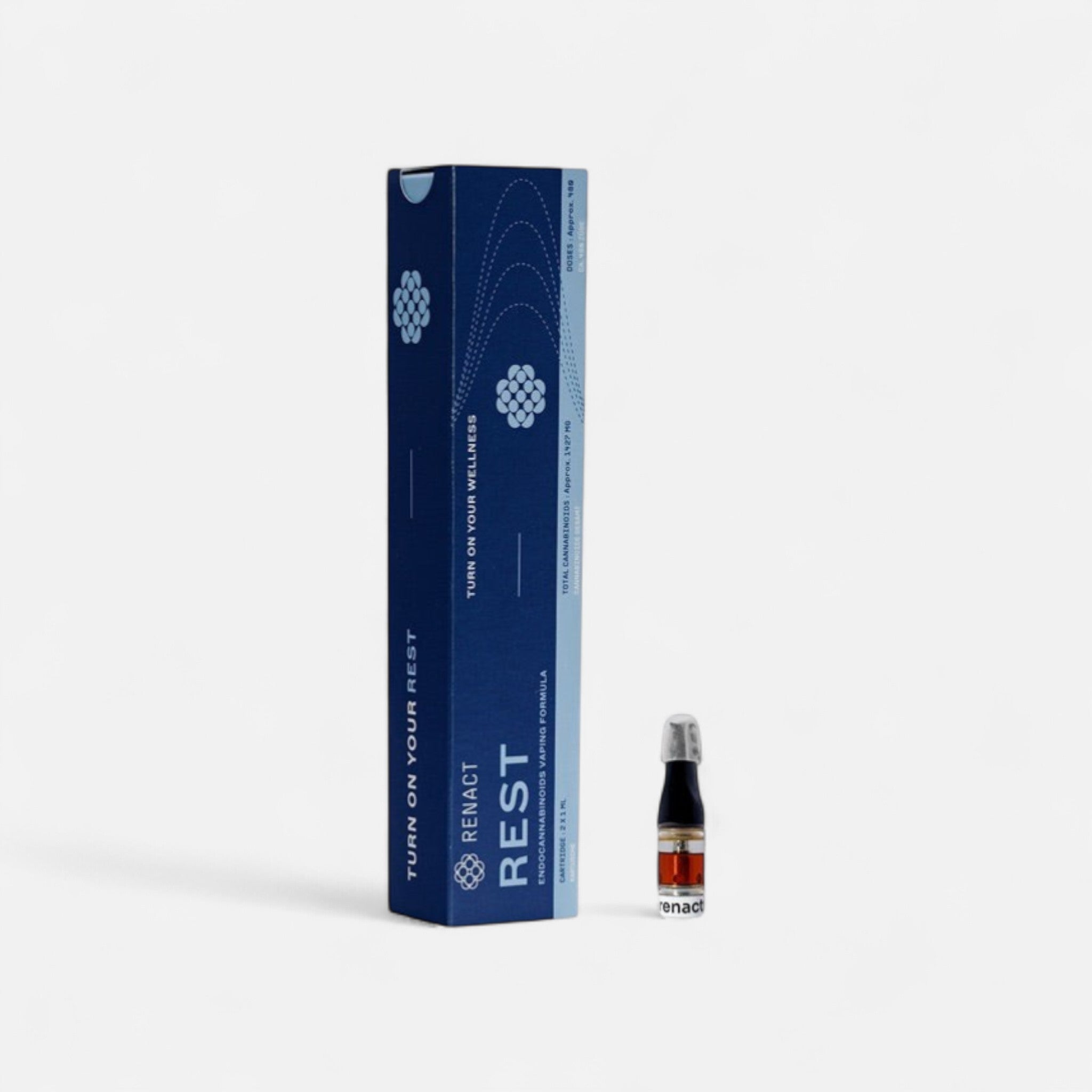 Renact Vollspektrum Cannabinoid Kartusche Rest Vapes 0,5ml - Hanfify