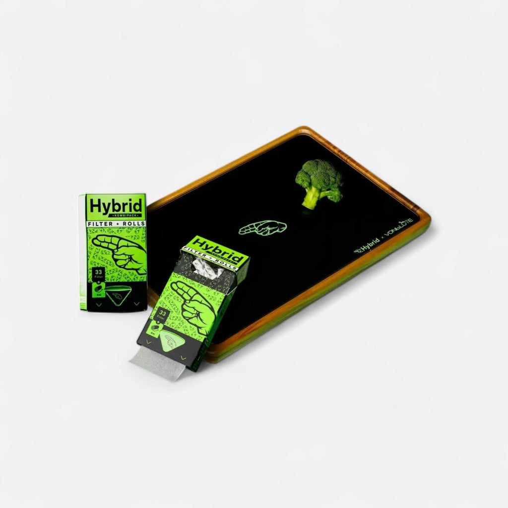Rolling Tray Hybrid X VONbLÜTE – Handmade & Limited Edition Headshop - Hanfify