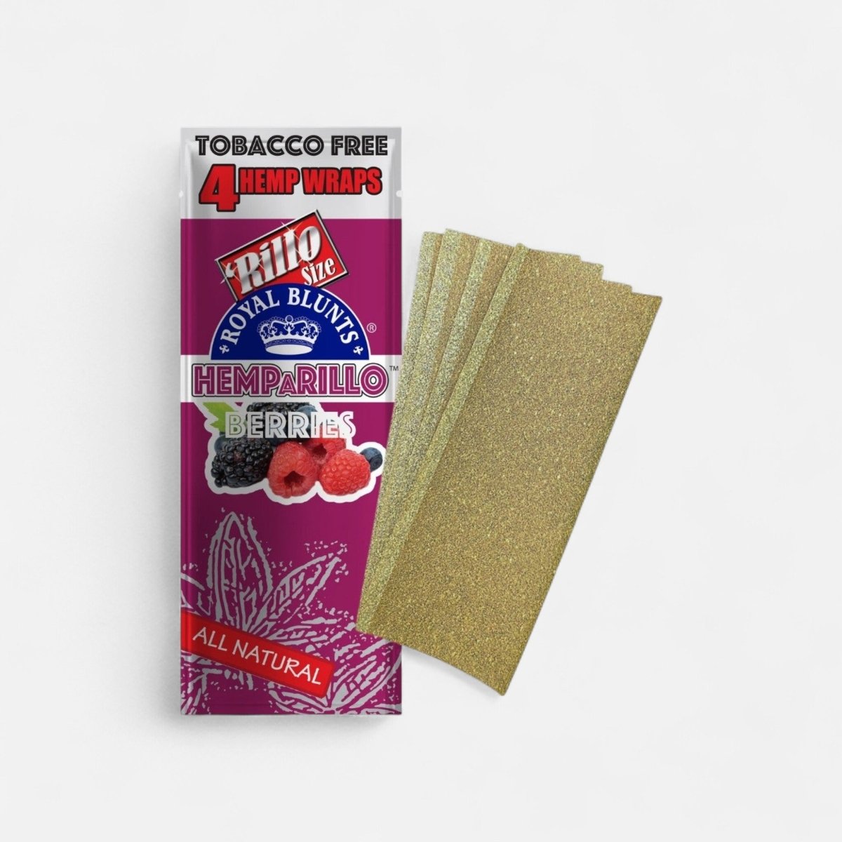 Royal Blunt - Berries Hemp Wraps - Headshop - Hanfify®