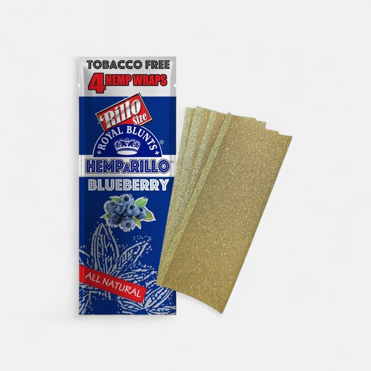 Royal Blunt - Blueberry Hemp Wraps Headshop - Hanfify