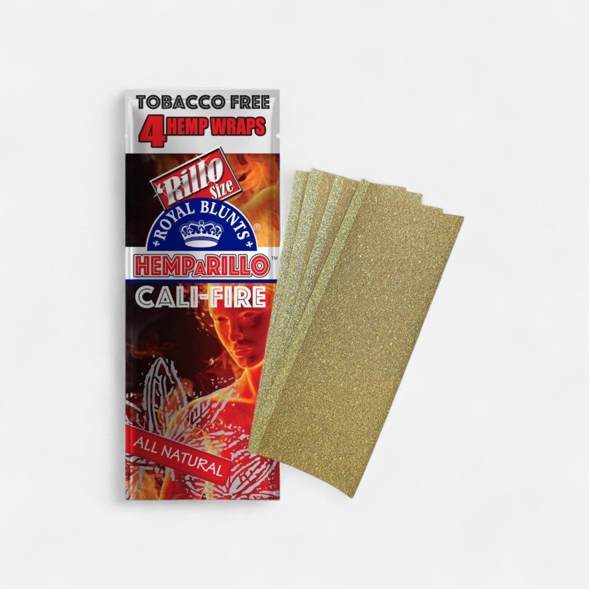 Royal Blunt - Cali - fire Hemp Wraps Headshop - Hanfify