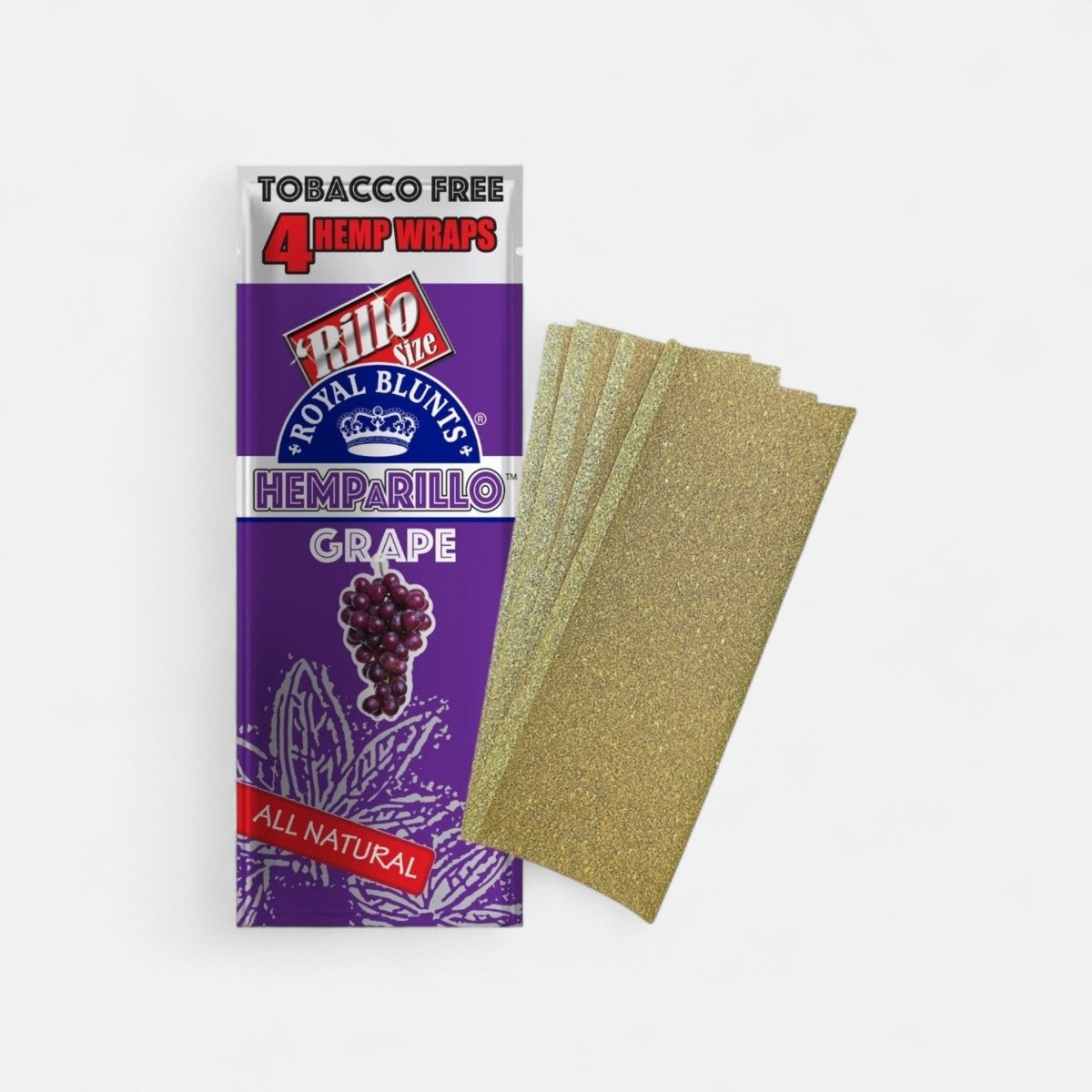Royal Blunt - Grape Hemp Wraps Headshop - Hanfify