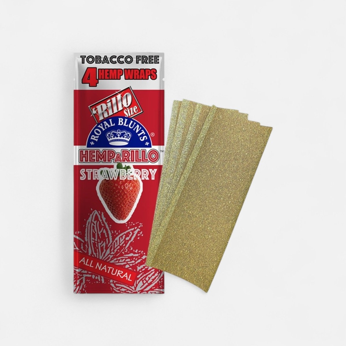Royal Blunt - Strawberry Hemp Wraps Headshop - Hanfify
