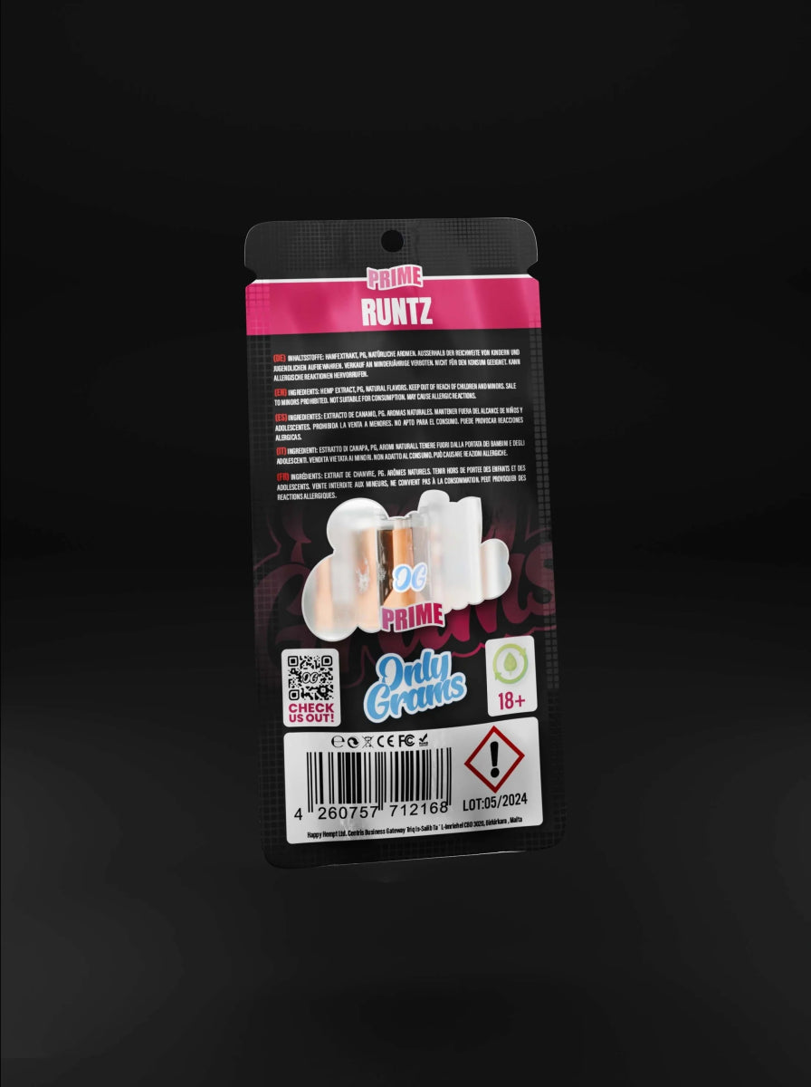 Runtz CBD Kartusche Vapes - Hanfify