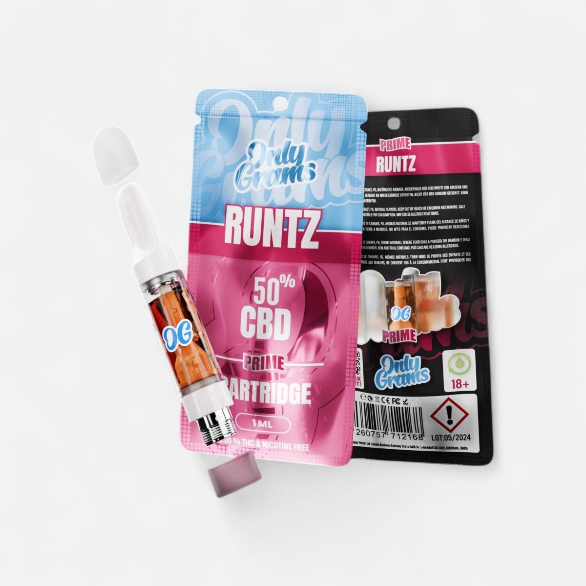 Runtz CBD Kartusche - Vapes - Hanfify®