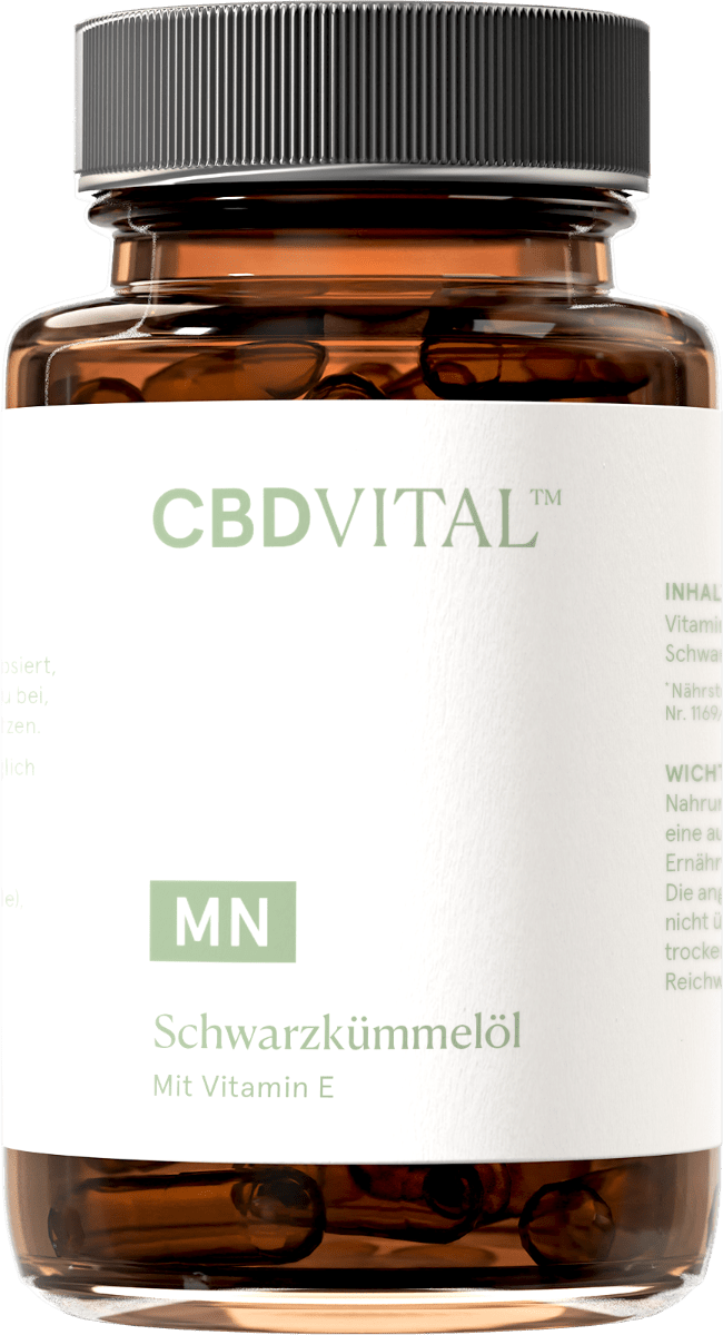 Schwarzkümmelöl Kapseln Supplements 60 Kapseln - Hanfify