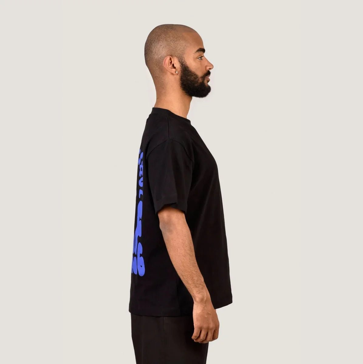 SELF GROW T – Black oversize - Merch - Hanfify®