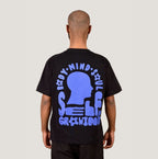 SELF GROW T – Black oversize Merch S - Hanfify