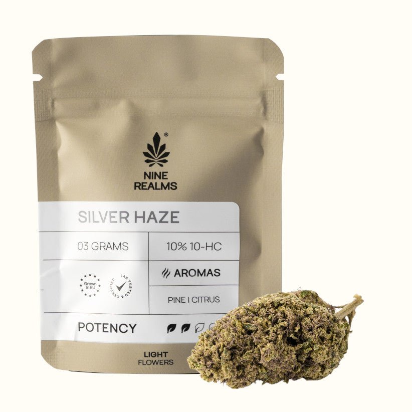 SILVER HAZE x 10 - HC 20% Blüten 3G - Hanfify