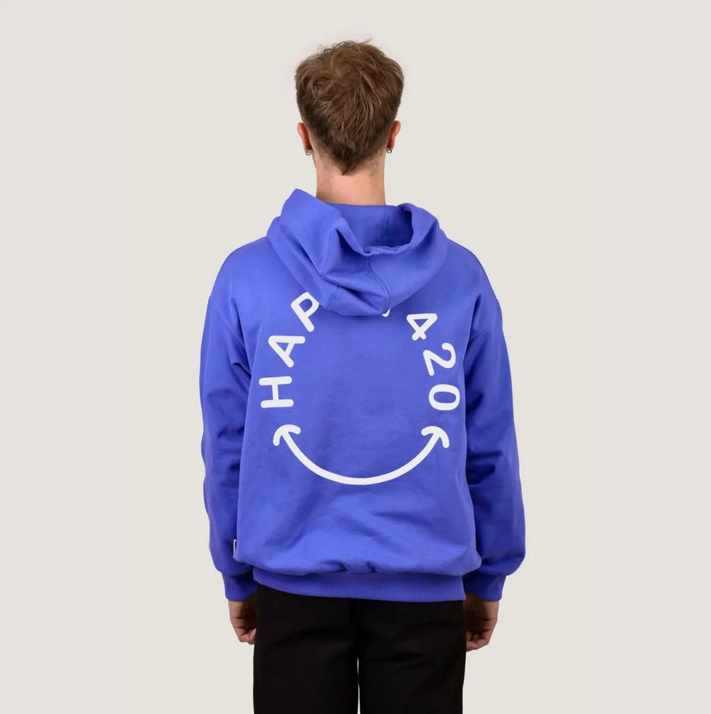 SMILE HOODIE - PURPLE - Merch - Hanfify®