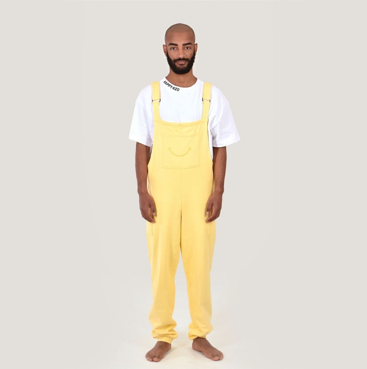 SMILE - Jogging - Latzhose - Sunshine Merch S/M - Hanfify