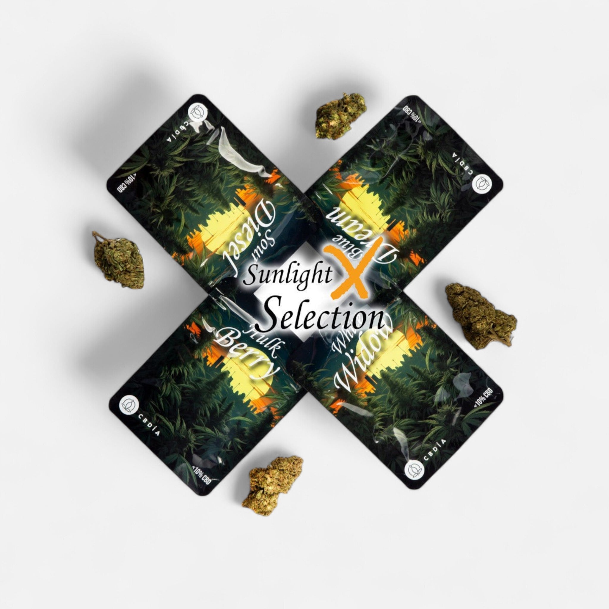 Sunlight X Selection Probierpaket Blüten 10g - Hanfify