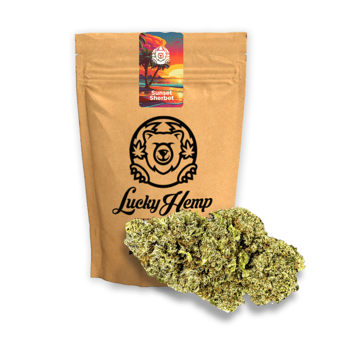 Sunset Sherbet Ökopack - Blüten - Hanfify®