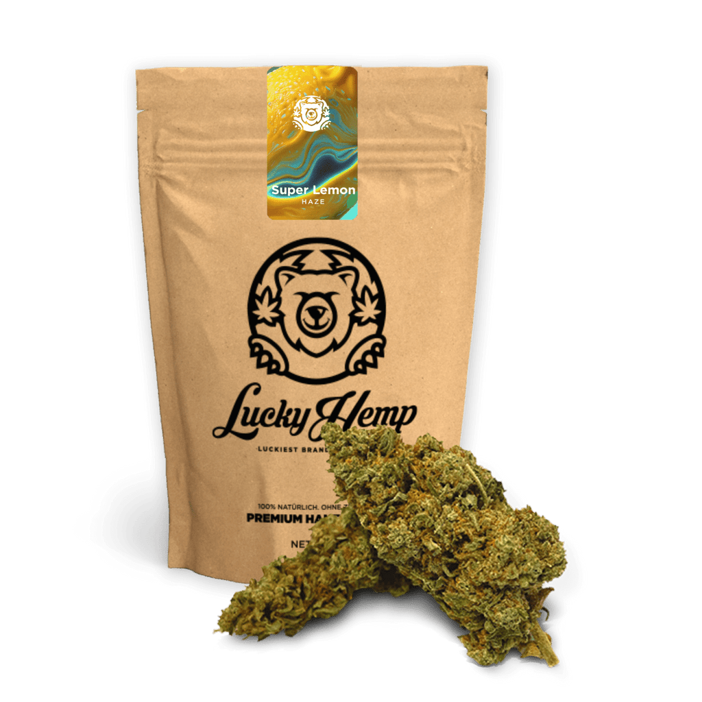 Super Lemon Haze Ökopack Blüten 3g - Hanfify®