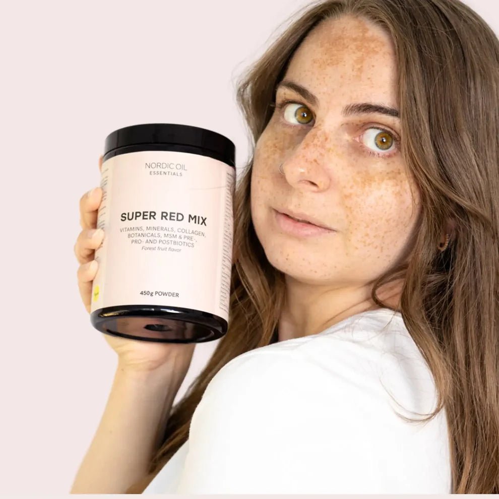 Super Red Mix + Gratis Flasche Supplements - Hanfify