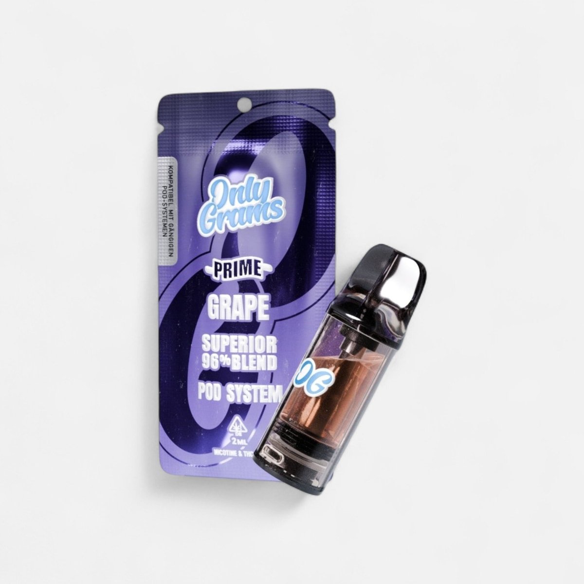 Superior Pod 96% | Grape 2ml Vapes - Hanfify