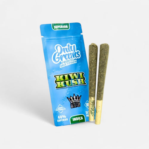 Superior Pre - Rolls 40% - Kiwi Kush 3g Joints - Hanfify