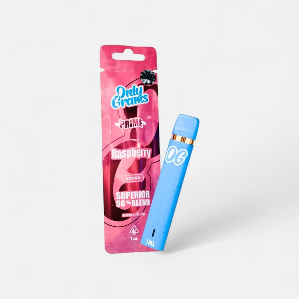 Superior Vape 96% | Raspberry (Sativa) Vapes - Hanfify
