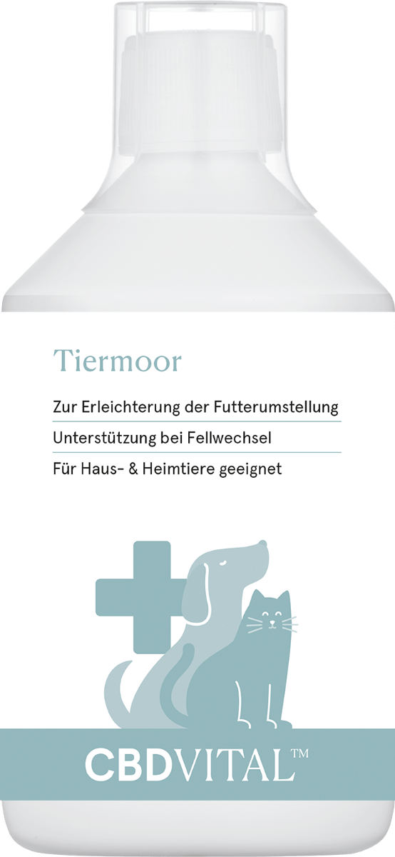 Tiermoor CBD für Tiere 500 g - Hanfify
