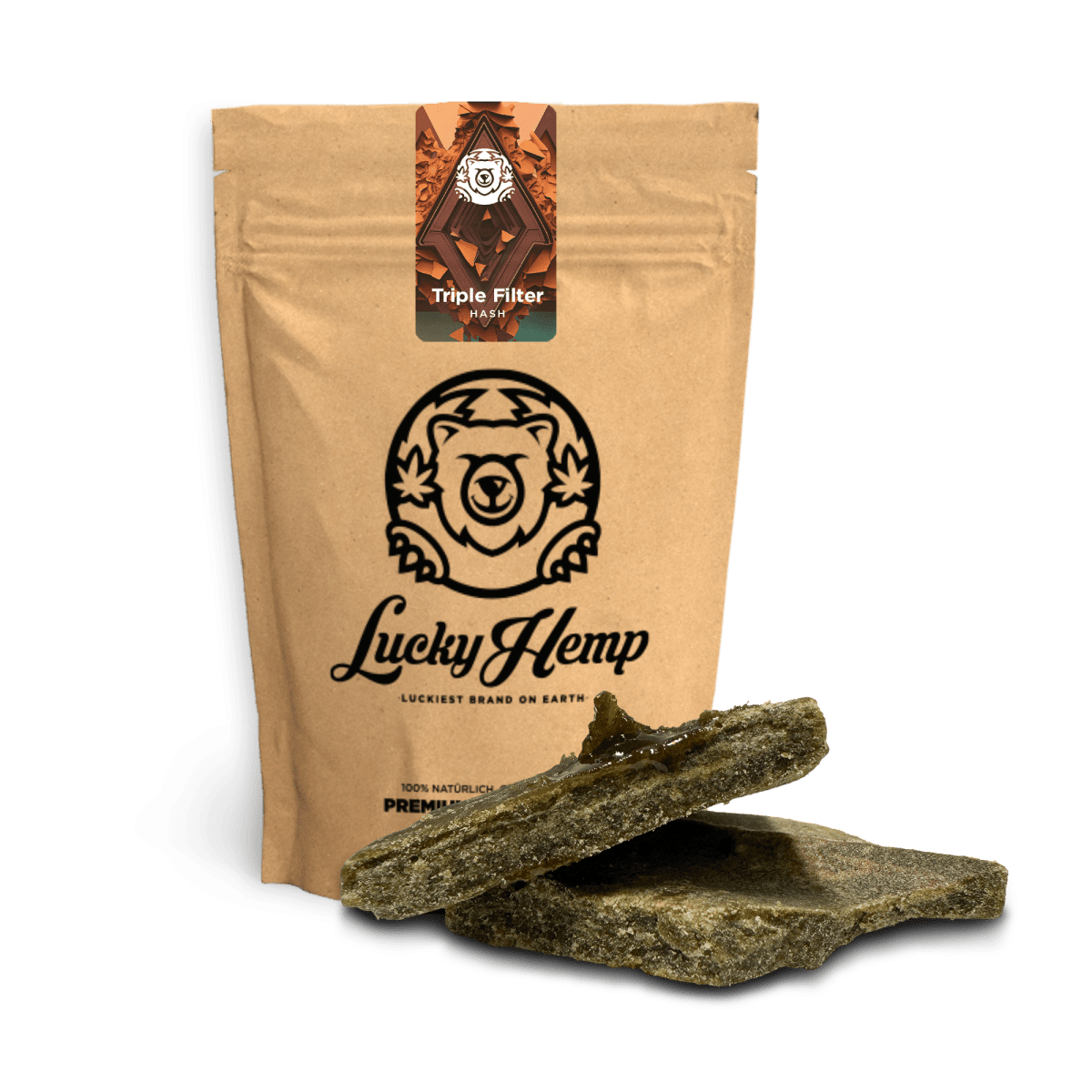 Triple Filter Hash Ökopack - Hasch - Hanfify®