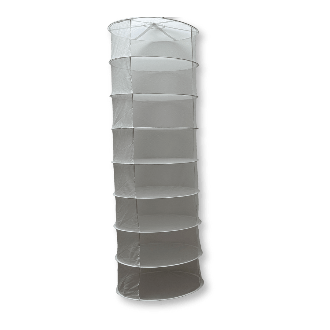 Trockennetz 8 × Ø 55 cm, halb geschlossen - Growshop - Hanfify®
