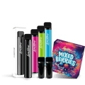 Vape Batterie + 2 Pods Mixed Berries Vapes Schwarz - Hanfify®