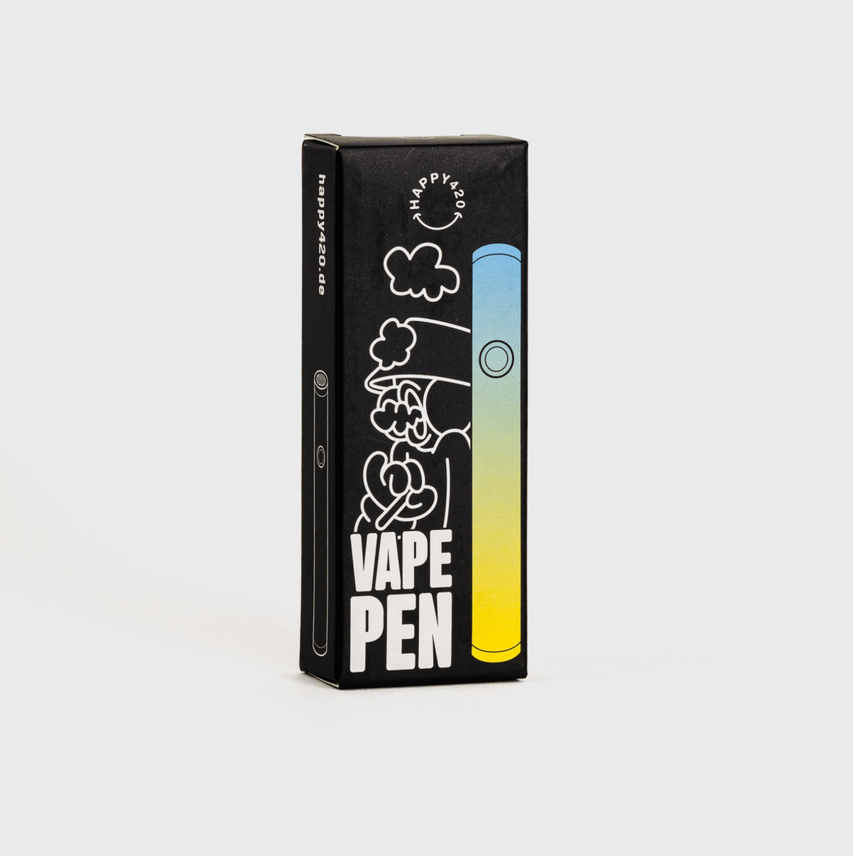 Vape Pen Blue - Sunshine Preheat Button inkl. Charger Headshop - Hanfify