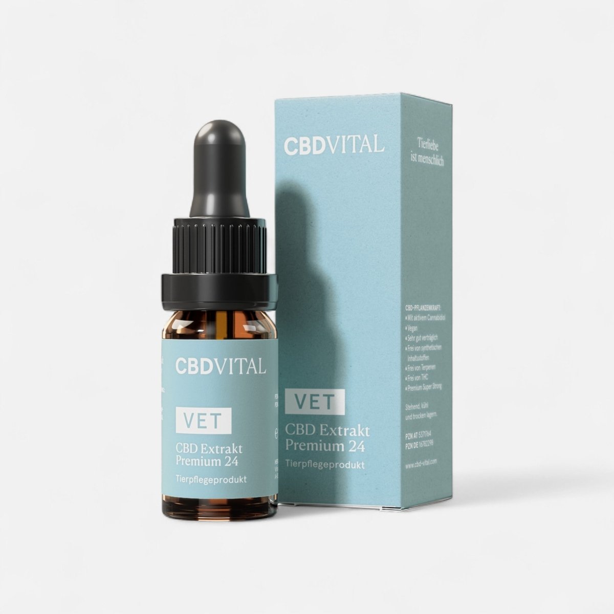 VET CBD 24 Extrakt Premium - CBD für Tiere - Hanfify®