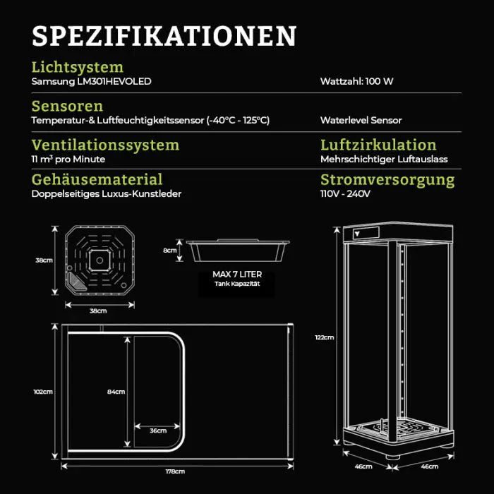 VGrow All-in-One Smart Growbox - Growshop - Hanfify®