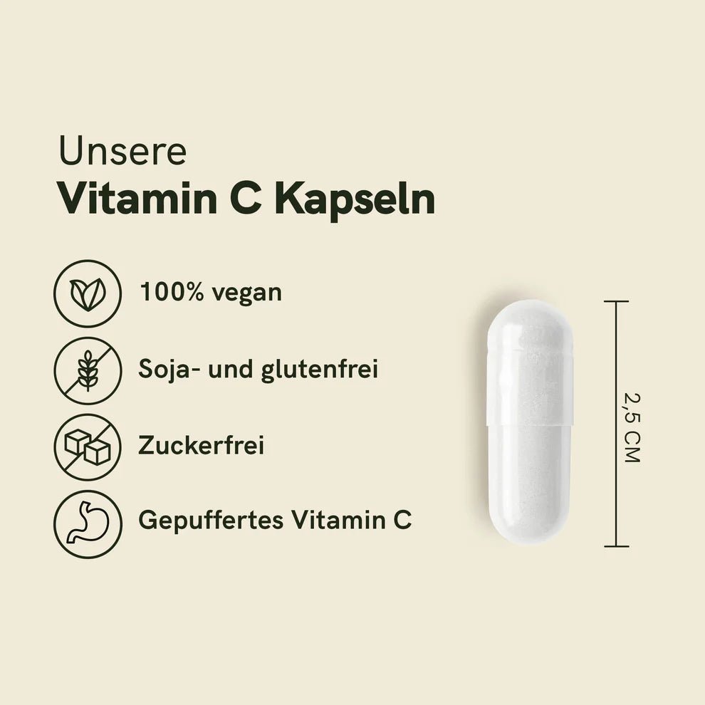 Vitamin C Kapseln Supplements - Hanfify