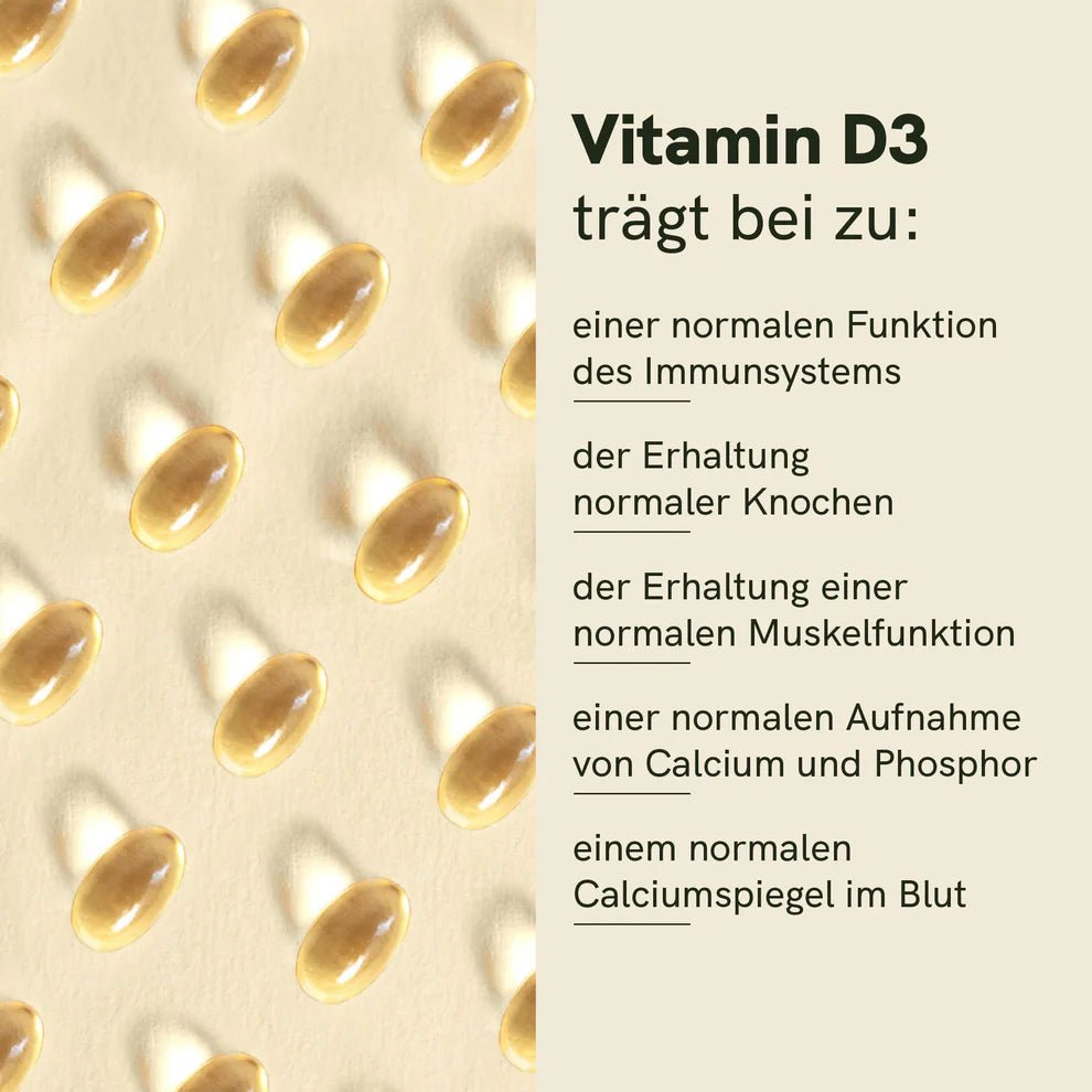 Vitamin D3 Kapseln Supplements - Hanfify
