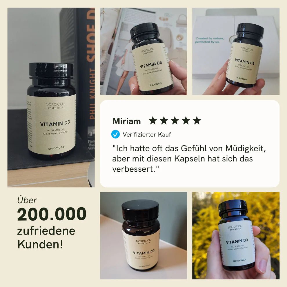 Vitamin D3 Kapseln Supplements - Hanfify